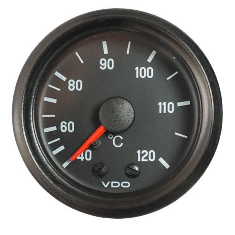 VDO Cockpit International Coolant temperature mechanical 120°C 52mm gauge